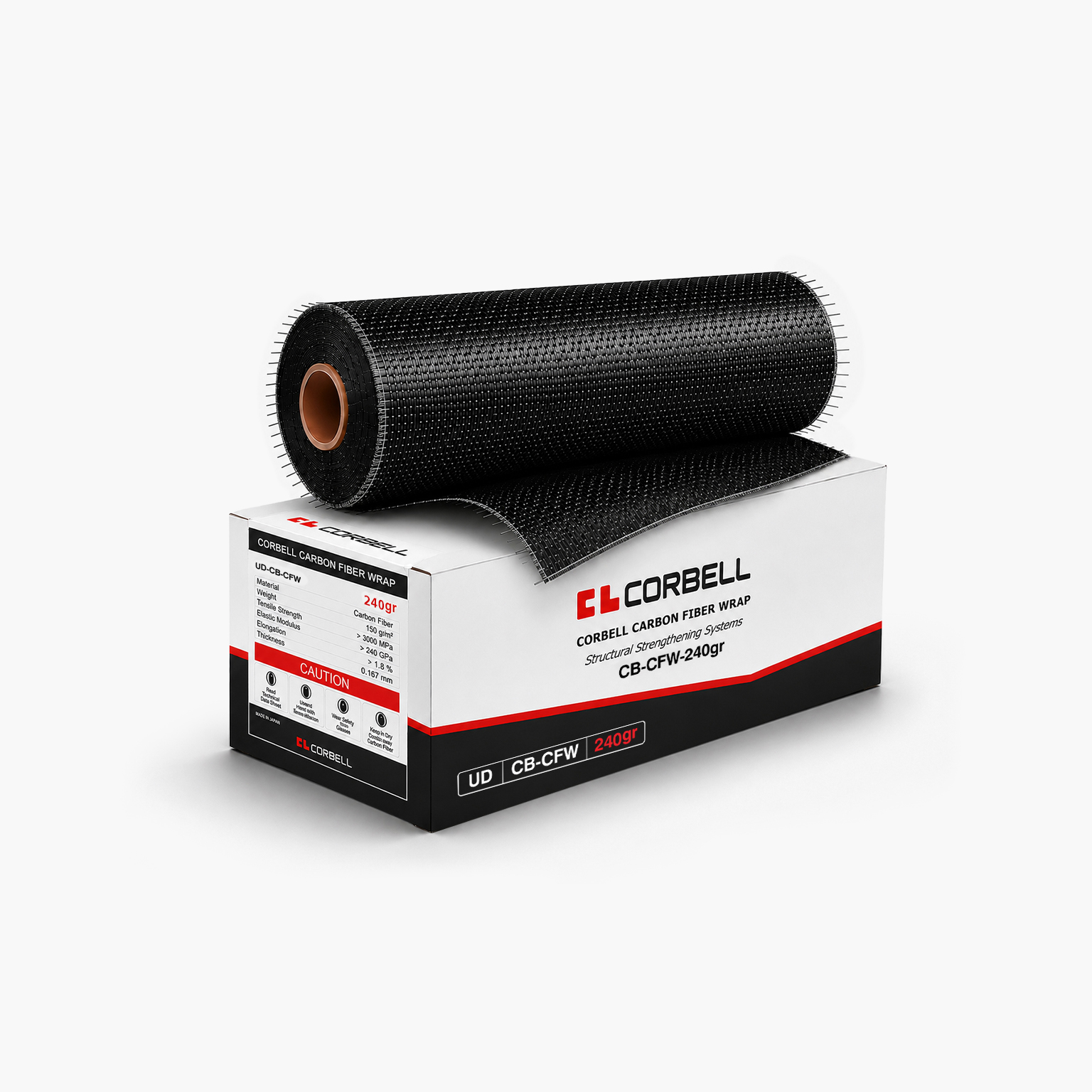 الیاف کربن 240 گرم